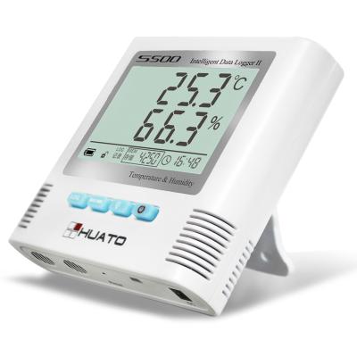 China Sound Light Alarm Import  Internal Sensor High accuracy Laboratory  use Temperature Humidity Data Logger for sale