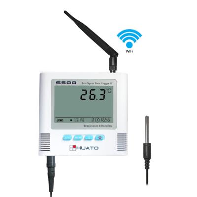 China Multi registador de dados da temperatura do registador de dados de WIFI da finalidade com exposição S500-WIFI à venda