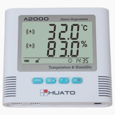 China Incubator Digital Thermometer And Humidity Meter Alarm Thermometer Hygrometer for sale