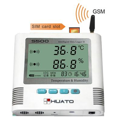 China High Accuracy Gsm Temperature Monitor Gsm Temperature Sensor External Alarm for sale