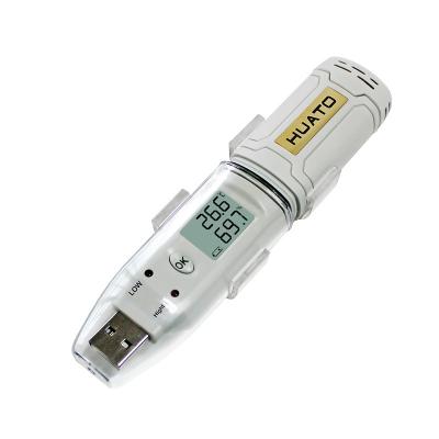中国 交通機関Usbのデータ ロガーPDFの温度および湿気の自動記録器低い電力の設計 販売のため