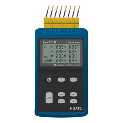 China 8 Channel Thermocouple Data Logger Temperature Recorder Industrial Application for sale