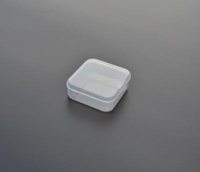 China PP Recyclable Transparent Disposable Plastic Hinged Box With Lid Small Plastic Box Waterproof Hinged Plastic Boxes for sale