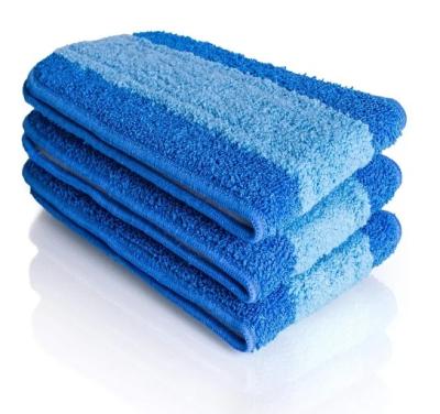 China 46x13CM Commercial Microfiber Cleaning Mop Pads Hypoallergenic Machine Washable for sale