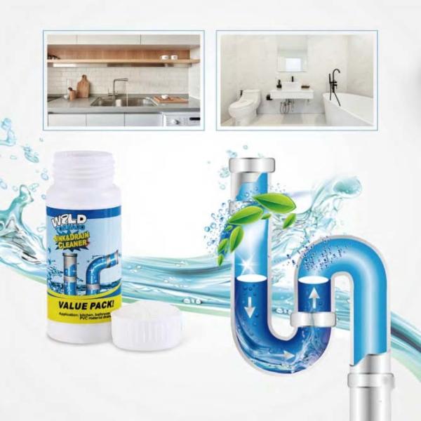 Quality 110g Kitchen Drain Pipe Dredging Powder Kitchen Pipe Cleaning Powder OEM for sale