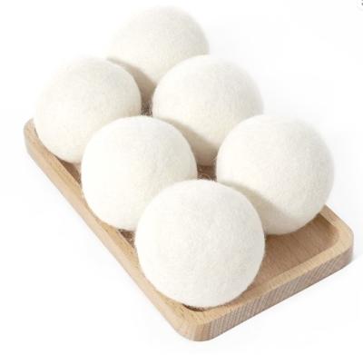 China Private Label Laundry Cleaning Products Laundry Wool Dryer Balls 1-100g for sale