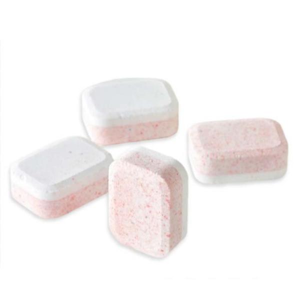 Quality Environmental Friendly Pink Toilet Bowl Cleaner Tablets 20 Grams for sale
