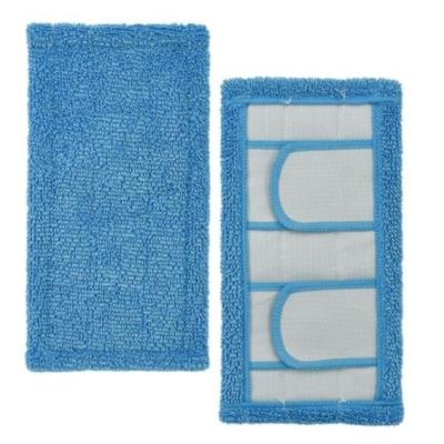 China 100% Polyester Reusable Microfiber Cleaning Mop Cloth For Swiffer Sweeper for sale