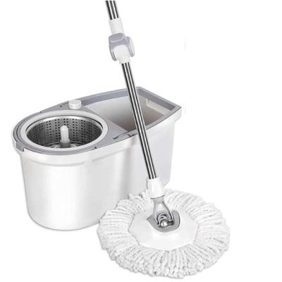 China Rotation  Microfiber Cleaning Mop With Bucket for sale