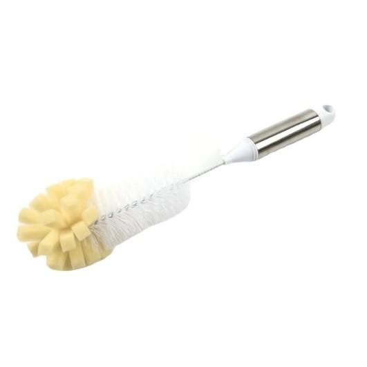 Quality 22*7cm Long Handled Narrow Neck Bottle Cleaning Brush Customizable for sale