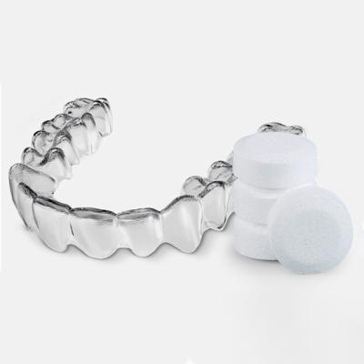 China Comprimidos de limpieza de prótesis dentarias con aire efervescente de rápida disolución OEM aceptado en venta
