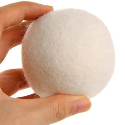 China OEM Organic Wool Dryer Balls  Washing Machine Laundry Dryer Balls Eco Friendly for sale