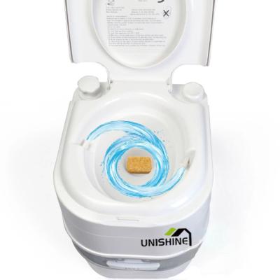 Cina Prodotti chimici per uso domestico Pulizzatore di WC RV Tablet, Pulizzatore portatile di WC chimici- deodorante in vendita