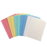 Quality Dry Wet Use Wipe Sponge Dish Cloth Cellulose Material Chemical Resistance For for sale