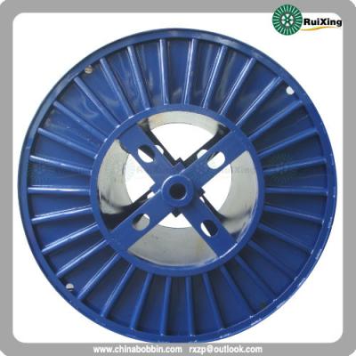 China Corrugated steel spool for wire stranding machine electric cable steel cable reels for sale