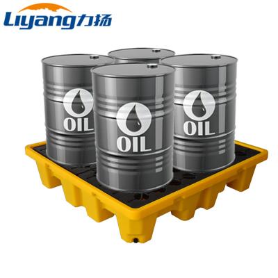 China Euro Ibc Spill Containment Pallet 130cm Single Drum Spill Pallet for sale