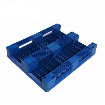 China Euro Size Plastic Shipping Pallets HDPE Steel Reinforced Pallets for sale