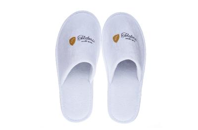 China custom Hotel Slipper Printing Logo for sale