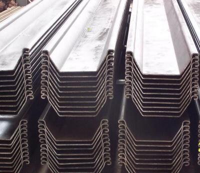 China Cold Rolled U Type Steel Sheet Pile EN10249-1 / EN10249-2 Different Specification for sale