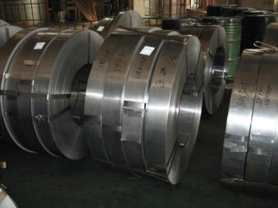 China 304 / 316 / Tiras de aço laminadas a frio 430 em bobina com 2B / BA acabamento, 7 mm - largura 350 mm à venda