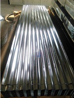 China SGCC, SGCH, G550 JIS 3000mm Galvanised Corrugated Roofing Sheets for sale