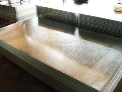 China G40 - G90 Anti Finger / Oiled / Passivated  Zinc Hot Dip Galvanized Steel Sheet for sale