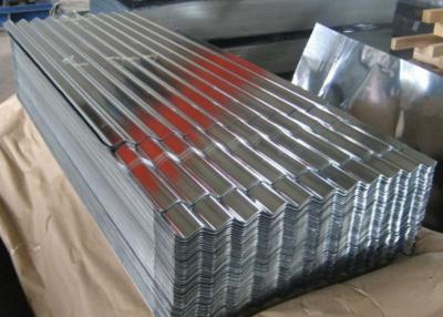 China JIS G3302 SGCC Zinc Coating 275g / M2  Metal Corrugated Roofing Sheets for sale