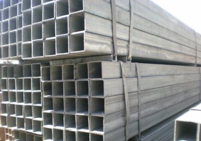China Square, Rectangle Q215, Q235 oiled / black color / galvanized Welded Steel Pipes / Pipe for sale