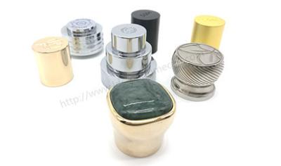 China Customized Zamac Perfume Cap for sale