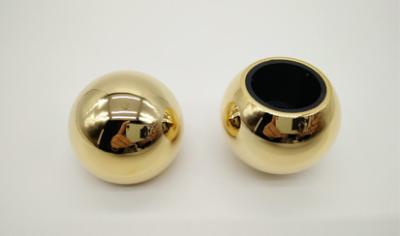 China Real Gold Zamac Round Cap for sale