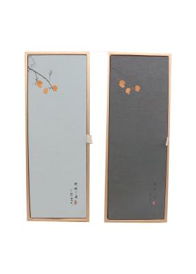 China Gloss Varnish Gray Cardboard Paper Gift Packaging Box 1200GSM for sale