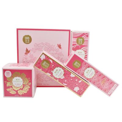 China Digitial Printing Perfume Sample Box Makeup Packaging Boxes Velvet EVA Insert for sale
