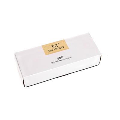 China Yeast Mask Paper Packaging Box Gloss Matt Lamination Foldable Paper Box for sale