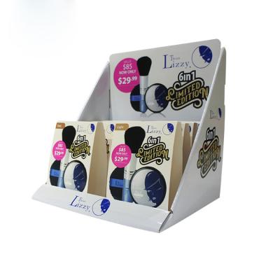 중국 마분지 최고 시장 화장품을 위한 물결 모양 전시 상자 Pantone 색깔 판매용
