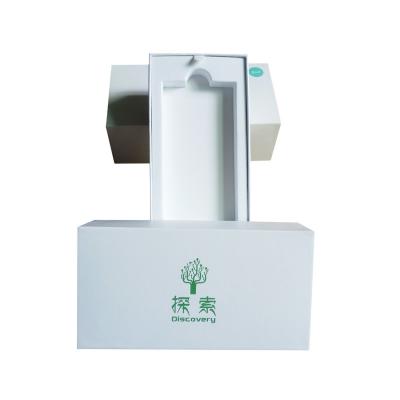 Chine Finition UV de carton gris de boîte d'emballage de téléphone portable de papier de fantaisie de papier d'art à vendre
