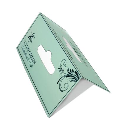 China Etiquetas de empacotamento do papel do cartão de encabeçamento da bolha reciclável da impressão do cartão feito sob encomenda à venda