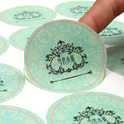 중국 화장용 제품을 위한 생태 친절한 방수 자동 접착 인쇄할 수 있는 상표 판매용