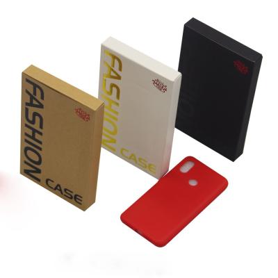China Embossed Printing Cell Phone Accessories Packaging , Mobile Cover Packaging Box for sale
