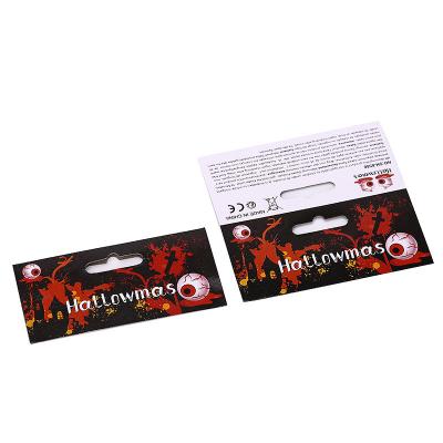 중국 아트지 인쇄할 수 있는 할로윈 주제 카드 박판 표면 끝마무리 판매용