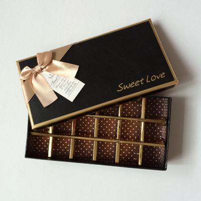 Cina Stampa d'imballaggio dello schermo del nastro di timbratura di oro del cioccolato fatto a mano del cartone in vendita
