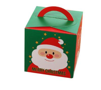 Chine L'emballage de Noël d'impression offset enferme dans une boîte le finissage mat de surface de vernis à vendre