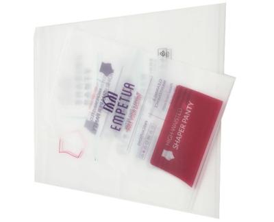 Chine Sacs zip-lock en plastique d'emballage d'habillement de Panton avec la certification de GV de la CE à vendre