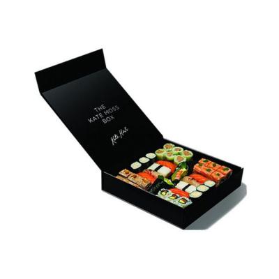 China Disposable Lamination Cardboard Sushi Take Out Box for sale