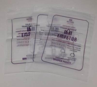China Moisture Proof Ziplock Shapewear Packaging Polybag for sale