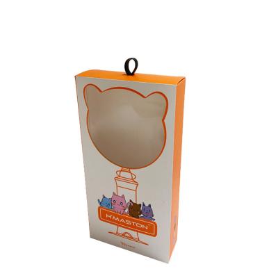 China Glossy Lamination 350gsm Paper Phone Case Packaging Box for sale