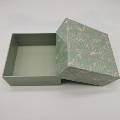 China Caja de empaquetado cosmética de impresión de encargo de la laminación del lustre 1200GSM en venta