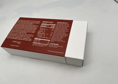 Chine Type de tiroir 350GSM Art Paper Chocolate Paper Box avec l'impression de CMYK/Pantone à vendre