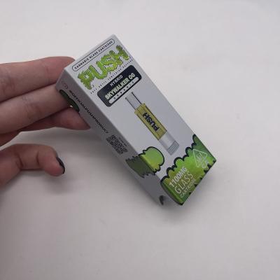 China Caja de embalaje de papel de cartón gris 1000GSM para embalaje de CBD personalizado de vape en venta