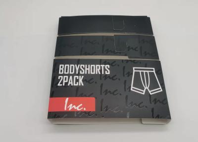 China UV Printing Undergarments Packaging Box ISO9001 Approved For Mens Panties for sale