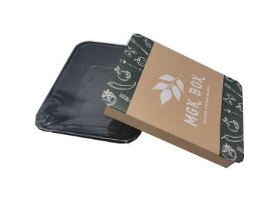 China Custom Kraft Paper Boxes Sleeve Take Away Food Container Packaging Sleeve for sale